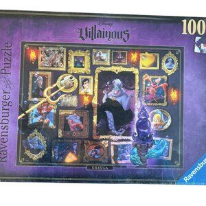 Ravensburger 1000 Piece Jigsaw Puzzle - Disney Villianous Ursula - New/Sealed